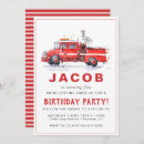 Search for fire engine birthday invitations Dalmatian