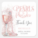 Search for bachelorette party thank you stickers Blush pink