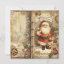 Search for vintage santa claus christmas cards Classic