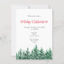 Search for abstract christmas invitations Red