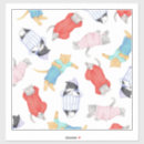 Search for pajamas stickers Cat lover