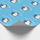 Search for penguin birthday wrapping paper Cartoon