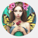 Search for butterfly collage stickers Flowers