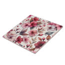 Search for japanese pattern tiles Pink flowers