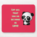 Search for cute panda mousepads Illustration