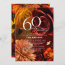 Search for colourful 60th birthday invitations Modern