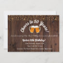 Search for pub birthday invitations Cheers to 50 years