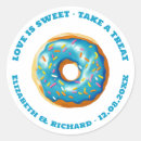 Search for sweets wedding stickers Doughnut