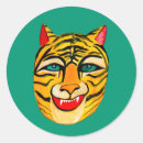 Search for lion painting stickers Colourful