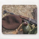 Search for three objects mousepads Close up