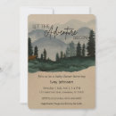 Search for adventure baby boy shower invitations Camping