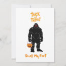 Search for sasquatch invitations Bigfoot