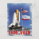 Search for shuttles postcards Endeavour