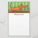 Search for dachshund personal stationery Dog