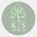 Search for monstera stickers Bridal shower