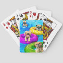 Search for dog playing cards Cute animal