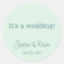 Search for announcement wedding stickers Blue
