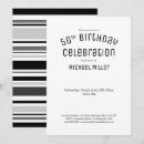 Search for black white and grey grey invitations Geometric