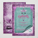 Search for pink and teal birthday invitations Unicorn birthday party