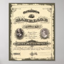 Search for marriage certificate art Rustic