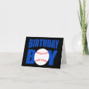 Search for baseball birthday cards Boy