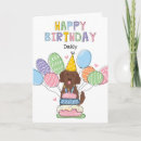 Search for chocolate birthday cards Brown