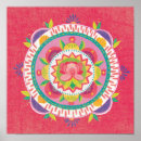 Search for mandala art posters Flowers