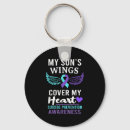 Search for son key rings Heart