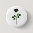 Search for gothic rose badges Black