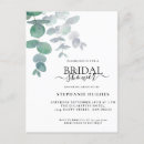 Search for greenery bridal shower invitations Elegant