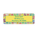Search for paper lanterns return address labels Asian
