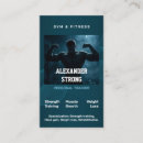 Search for fitness trainer business cards Sport