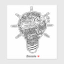 Search for creativity design stickers Illustration