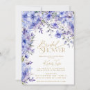 Search for periwinkle bridal shower invitations Elegant