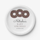 Search for baby sprinkle paper plates Doughnut