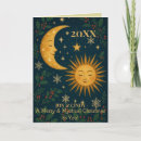 Search for moon christmas cards Sun