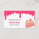 Search for home cooking business cards Pastry