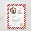 Search for adoption christmas cards Elf arrival letter