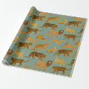 Search for cheetah wrapping paper Lion