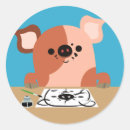 Search for cute piglet stickers Piggy