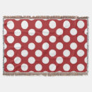 Search for red polka dot blankets Circle
