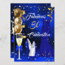 Search for balloons 30th birthday invitations Blue