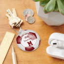 Search for maroon white key rings Sports