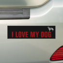 Search for love dogs bumper stickers Animals