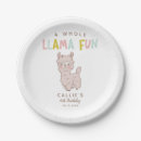 Search for alpaca plates Kids birthday