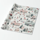 Search for christmas village wrapping paper Fun