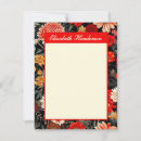 Search for red vertical note cards Floral