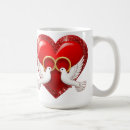 Search for red glitter mugs Romance