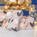 Search for chicken christmas wrapping paper Farm