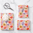 Search for red floral wrapping paper Poppies